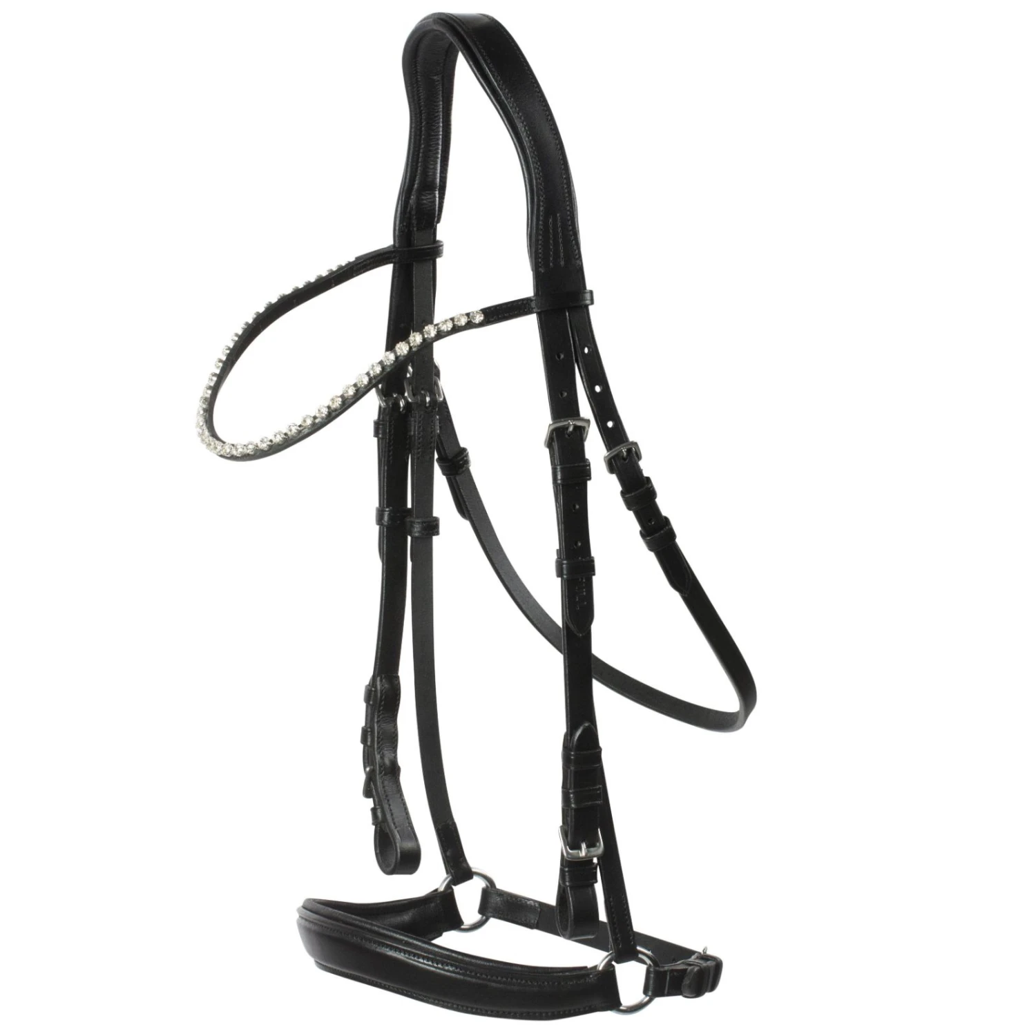 Horze Positano Anatomische Hannoveranische Trense 1 Horze Positano Anatomische Hannoveranische Trense