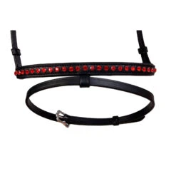 Karlslund Kombinierter Nasenriemen Mit Kristallen -Pferdebedarf Verkauf 10262 BL RE 2