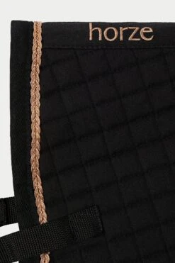 Horze Glarus Dressurschabracke Mit Metallischem Flechtdetail 18 Horze Glarus Dressurschabracke Mit Metallischem Flechtdetail -Pferdebedarf Verkauf 17397 BL 2