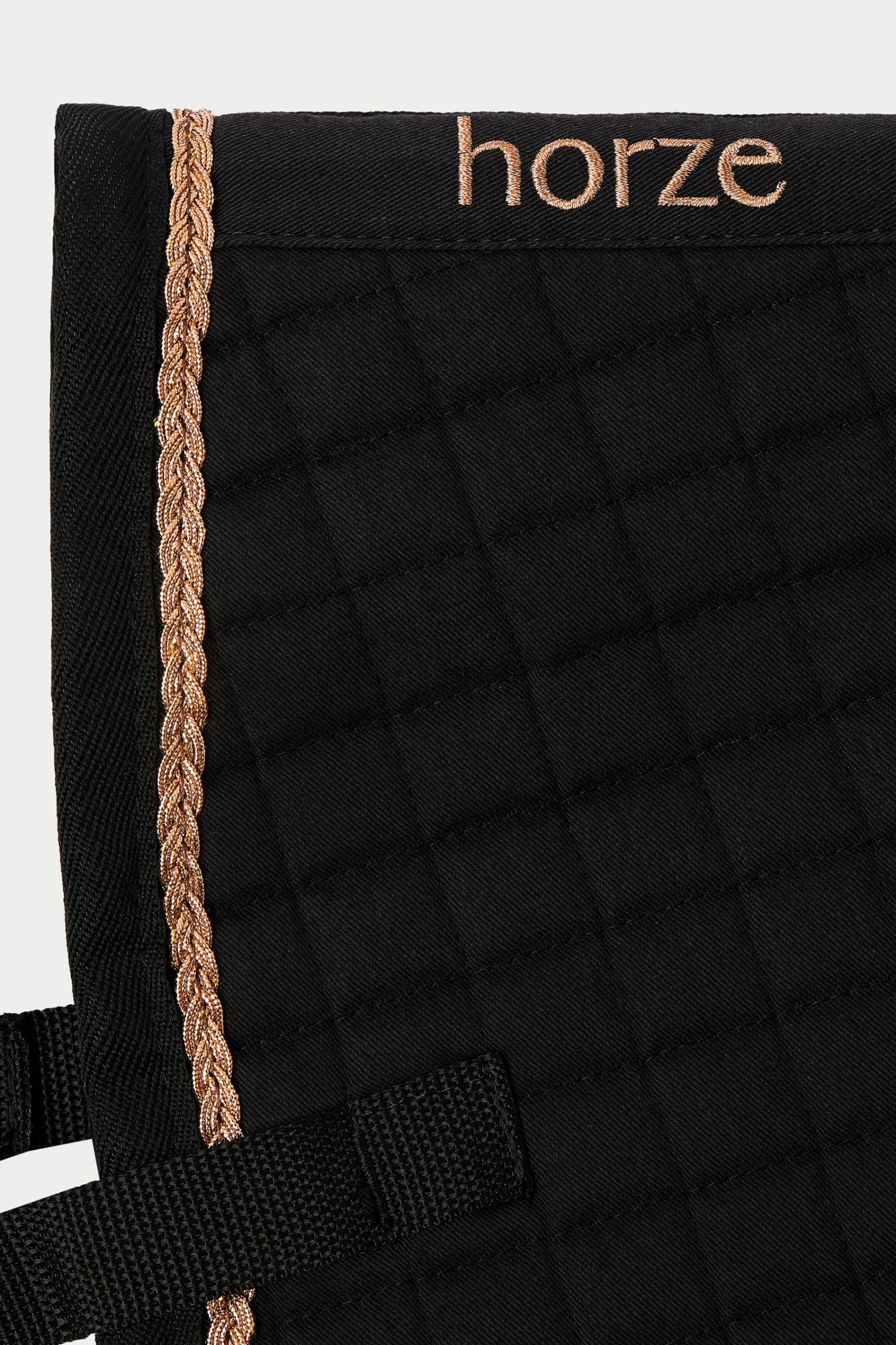 Horze Glarus Dressurschabracke Mit Metallischem Flechtdetail 5 Horze Glarus Dressurschabracke Mit Metallischem Flechtdetail – Bild 5