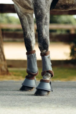 Horze Houston Gamaschen Mit Kunstfellfutter -Pferdebedarf Verkauf 19260 CG 6