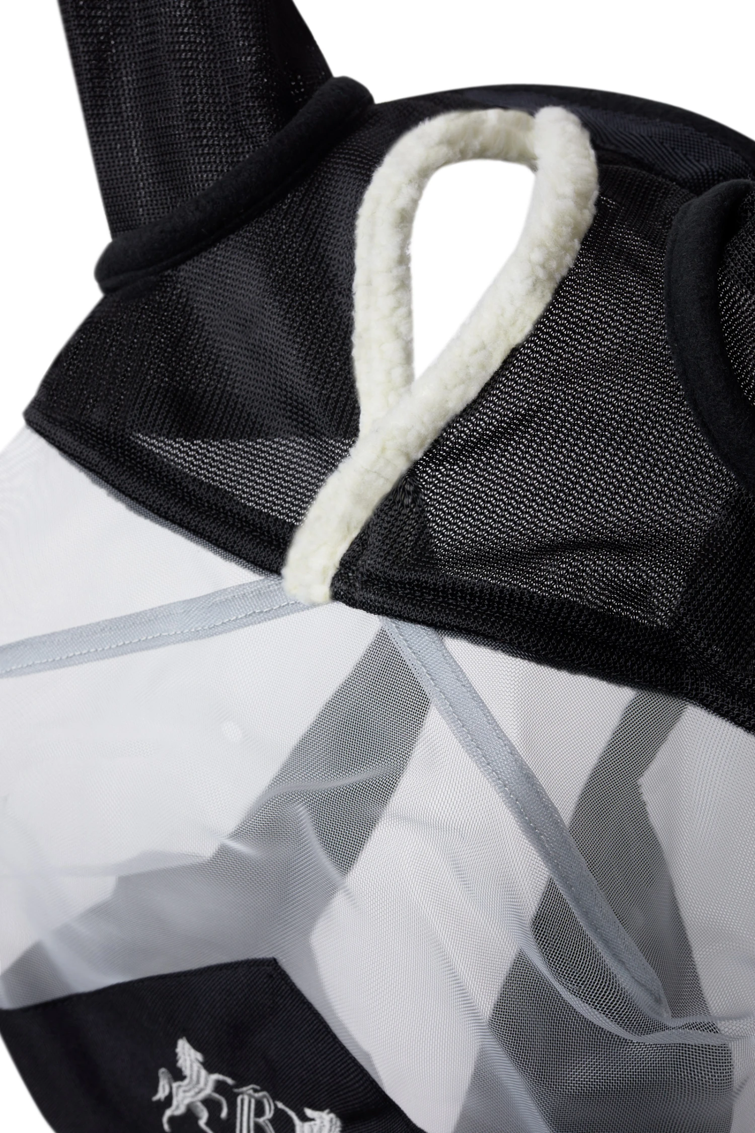 B Vertigo Delux Fliegenmaske Mit Kunstfell 3 B Vertigo Delux Fliegenmaske Mit Kunstfell – Bild 3