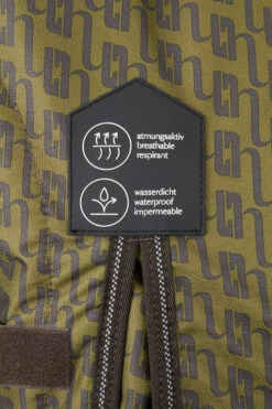 Horze Avalanche 1200D Regendecke Mit Hohem Hals Und Fleecefütterung -Pferdebedarf Verkauf 24017 676 06