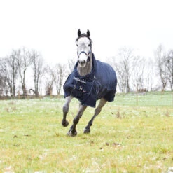 Horze Avalanche 1200D Regendecke Mit Hohem Hals Und Fleecefütterung -Pferdebedarf Verkauf 24017 PDB 4