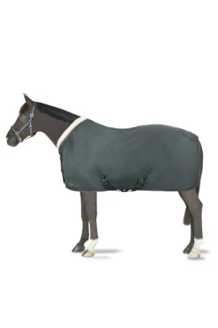 Horze Leigton Teens Collection Fleece Abschwitzdecke Mit Kunstfellkragen