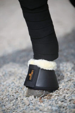 Kentucky Horsewear Sprungglocken Lammfell Leder -Pferdebedarf Verkauf 307123 BL 2
