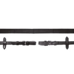 Schockmöhle Durasoft Leder Grip Zügel, Nylon, Gummiert