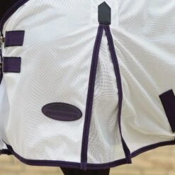 Weatherbeeta Comfitec Essential Mesh II Combo Fliegendecke Mit Festem Halsteil -Pferdebedarf Verkauf 317414 WH PU BL 5