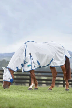 Weatherbeeta Comfitec Essential Mesh Maske -Pferdebedarf Verkauf 317416 WH DB GR 3