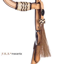 F.R.A. Macanta Complete Bosal Bridle (System 2) -Pferdebedarf Verkauf 322917 NAT 3