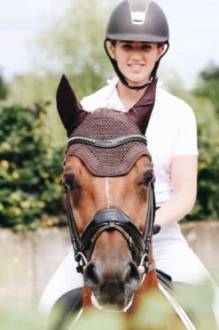 Kentucky Horsewear Wellington Sparkling Fliegenhaube -Pferdebedarf Verkauf 326842 BR 2