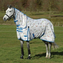 Weatherbeeta Comfitec Essential Mesh II Fliegendecke Mit Festem Halsteil -Pferdebedarf Verkauf 329554 LLAMA 1