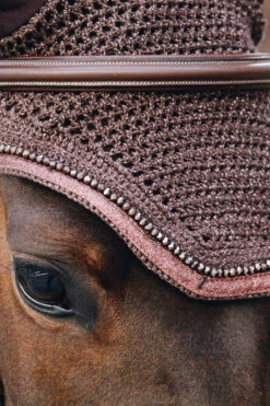 Kentucky Horsewear Wellington Glitter Soundless Fliegenhaube -Pferdebedarf Verkauf 329945 BR 3