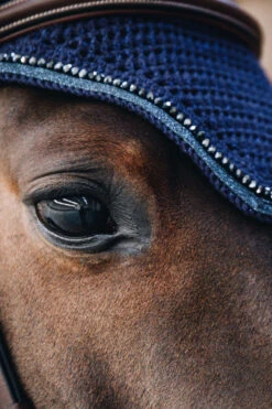 Kentucky Horsewear Wellington Glitter Soundless Fliegenhaube -Pferdebedarf Verkauf 329945 DB 2