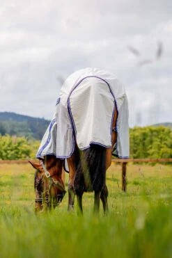 Horseware Amigo Airflow Fliegendecke Mit Abnehmbarem Halsteil -Pferdebedarf Verkauf 331252 DB AB 5