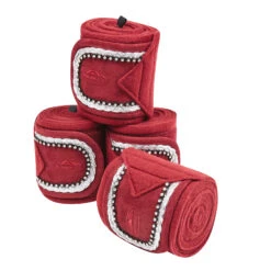 Weatherbeeta Fleece Bling Bandagen 4er Set -Pferdebedarf Verkauf 331883 MDRE 1