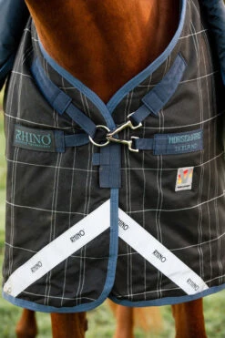 Horseware Rhino Reflectech Plus Vari-Layer Weidedecke Inkl. Abnehmbarem Halsteil, 250g -Pferdebedarf Verkauf 340959 MDB IDB 3