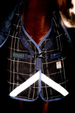 Horseware Rhino Reflectech Plus Vari-Layer Weidedecke Inkl. Abnehmbarem Halsteil, 250g -Pferdebedarf Verkauf 340959 MDB IDB 8