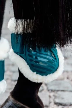 Kentucky Horsewear Vegane Lammfell Streichkappen Für Jungpferde -Pferdebedarf Verkauf 342512 EGR 3